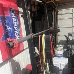 Power Rack And Weight Set
