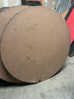 Used wooden table