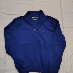 Christmas blue Ralph Lauren Sweater
