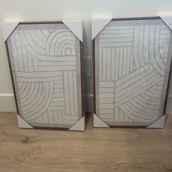 2 16x24 Framed  Prints 