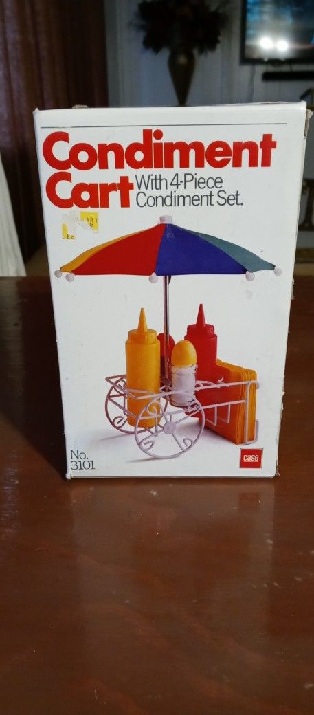 Condiment Cart Vintage