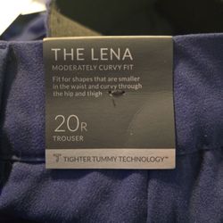 Navy Blue Dress Pants Plus Size