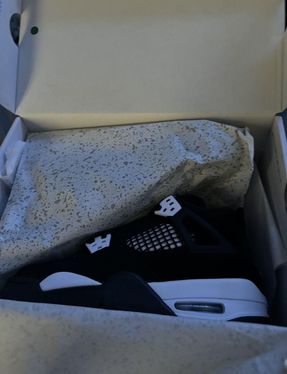 Air Jordan 4 Retro White Thunder 