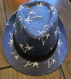 Fedora Hat With Palm Trees