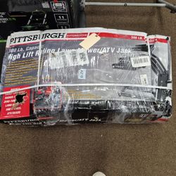 NEW Pittsburgh High Lift Riding Lawnmower ATV Jack 61523
