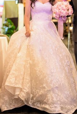 Traditional bridal gown