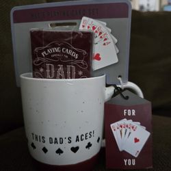 Father's Day Mug & Deck of Cards