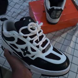 Louis Vuitton LV Skate Sneakers Black White