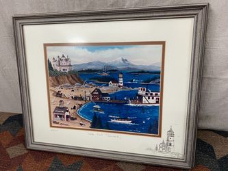 “Olde Port Townsend” by Cindy Mangutz Print