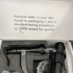 Waterfall Spout Commercial Bathroom Faucet