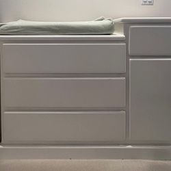 Baby Changing Station And Dresser