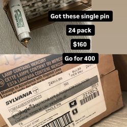 Single Pin Light Bulbs 