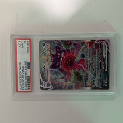 Gengar Vmax Fusion Strike PSA 9 Graded Pokemon card