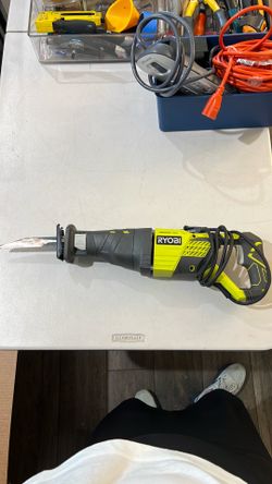 Ryobi corded reciprocating saw “sawzall”