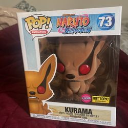 Funko Kurama Flocked Hot Topic Exclusive Pop