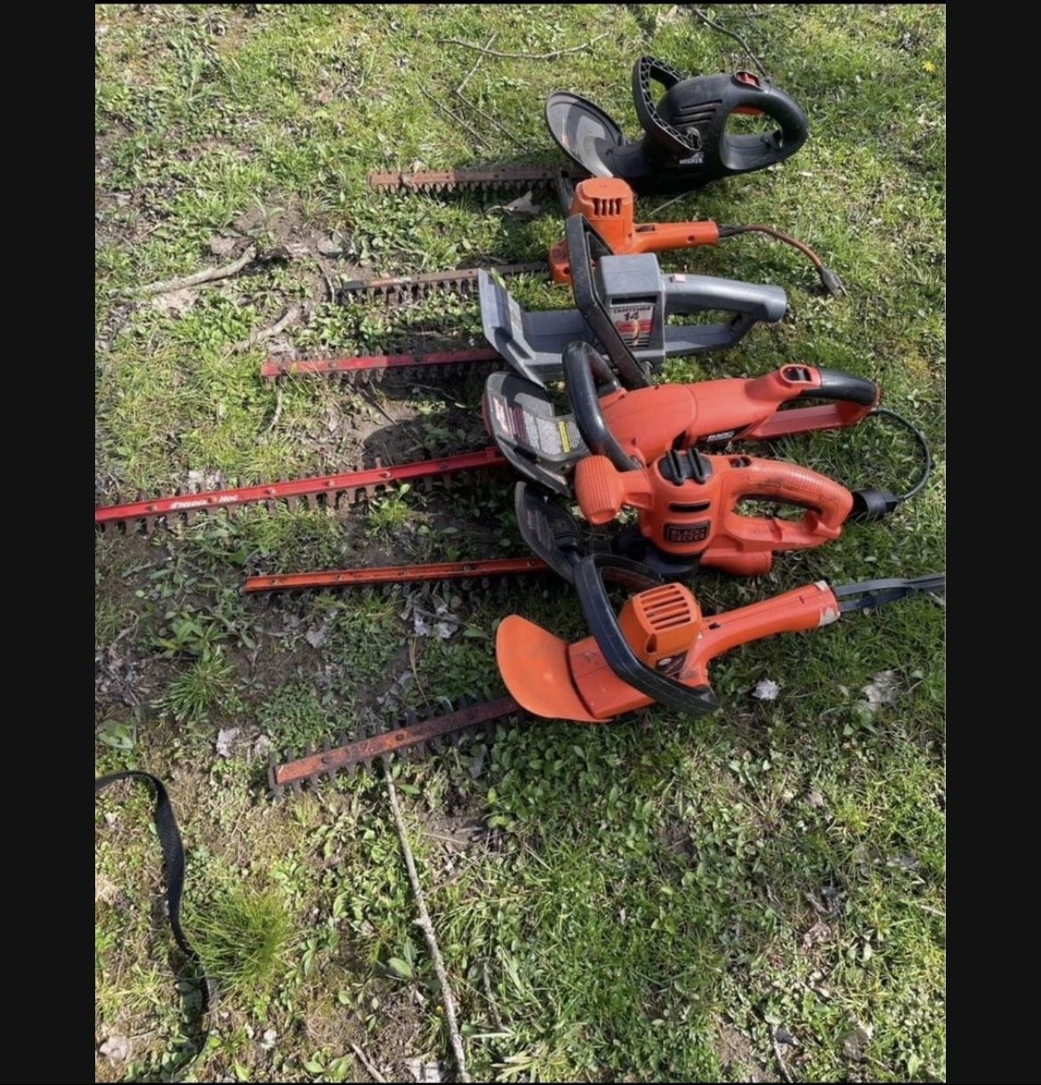 Outdoor Tools Please Read