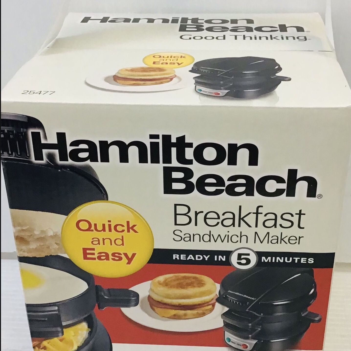 Hamilton Beach Breakfast Sandwich Maker - 25477