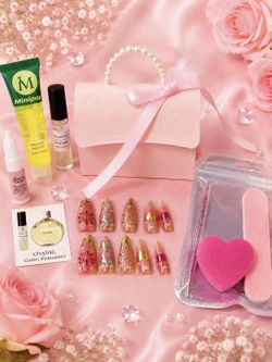 Barbiecore Glam Nail & Beauty Box 💖✨