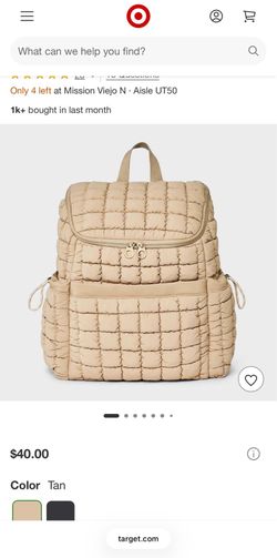 Universal Thread Tan Puffer Backpack