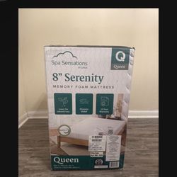 Queen Memory Foam Mattress/Frame