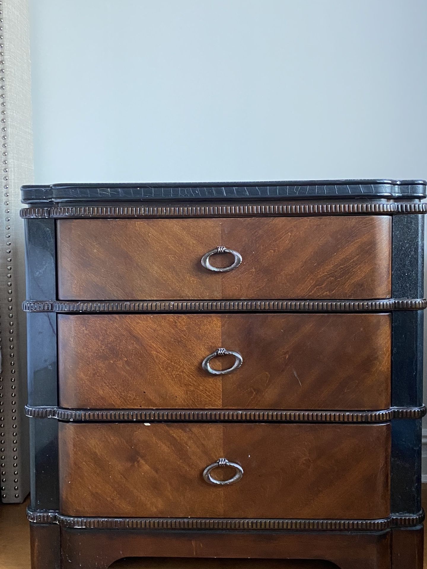 Raymour & Flanigan Cherry Wood Nightstand