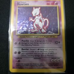 Mewtwo BASE SET (Trading) 