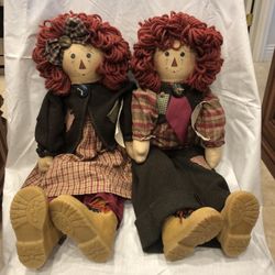 Raggedy Ann and Andy Dolls