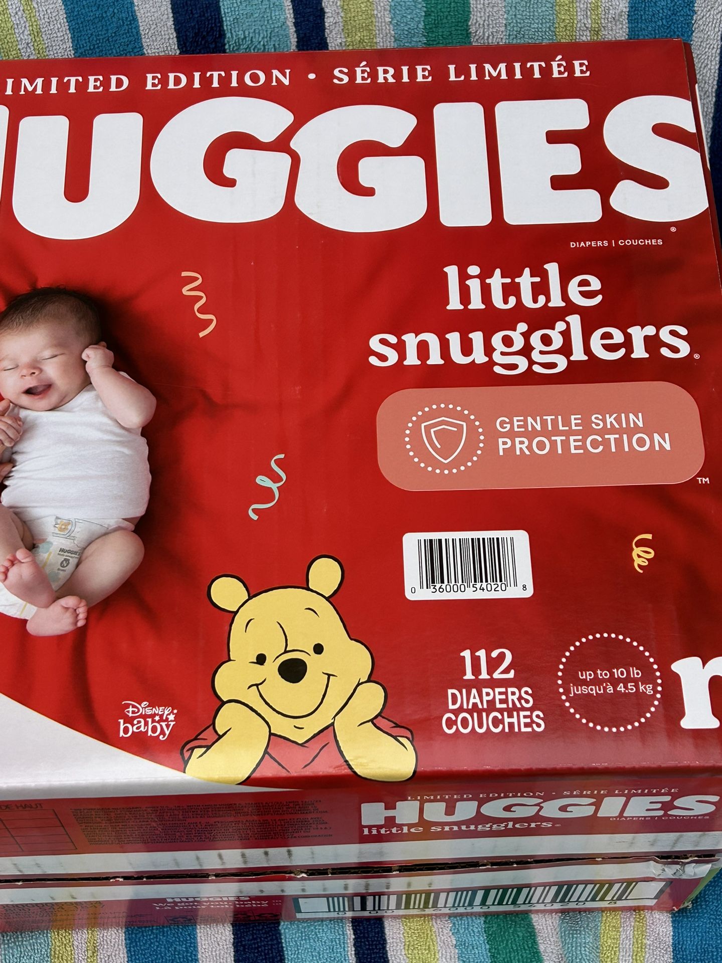 HUGGIES NEW BORN LITTLE SNUGGLERS