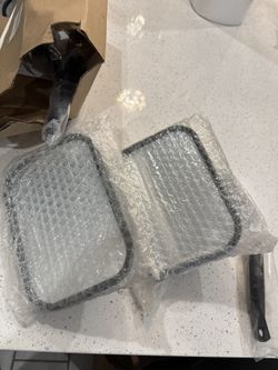 Jeep Wrangler Doors Off Mirrors, Black - NEW