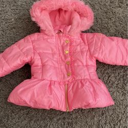 Infant Size 12 Month, Pink Snow, Jacket, Winter Coat