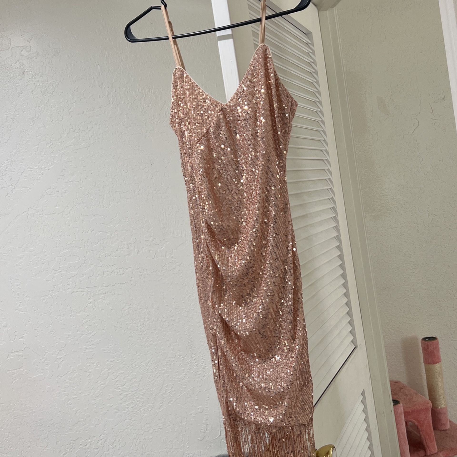 Rose Gold/champagne Dress 