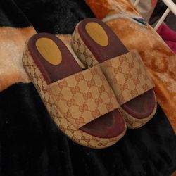 Gucci Platform Sandals 