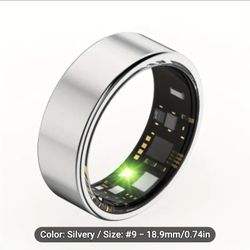 Smart Ring Health Tracker, Health Rings for Women & Men, Sports Couple Rings, Long Lasting Batteries Sleep Ring, IP68 Waterproof Fitness Tracker