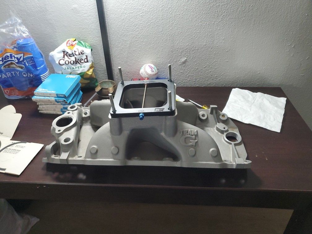 TEAM G MANIFOLD FOR BIG BLOCK CHEVY