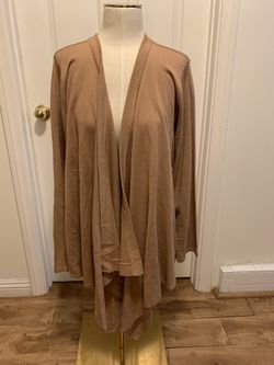 New no tags Denim 24/7 Long Sleeve Cardigan Size 1X