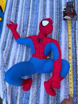 vintage y2k 2004 spiderman plush