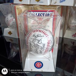 Chicago Cubs Souvenir Signed Baseball (and various other teams)
