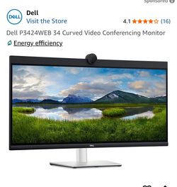 Dell 34 curved monitor
