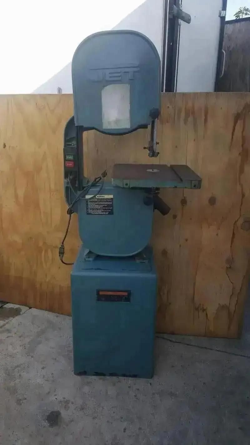 Jet 14" Band Saw With Closed Stand Bandsaw