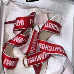 Jimmy Choo Pump Sandal Red