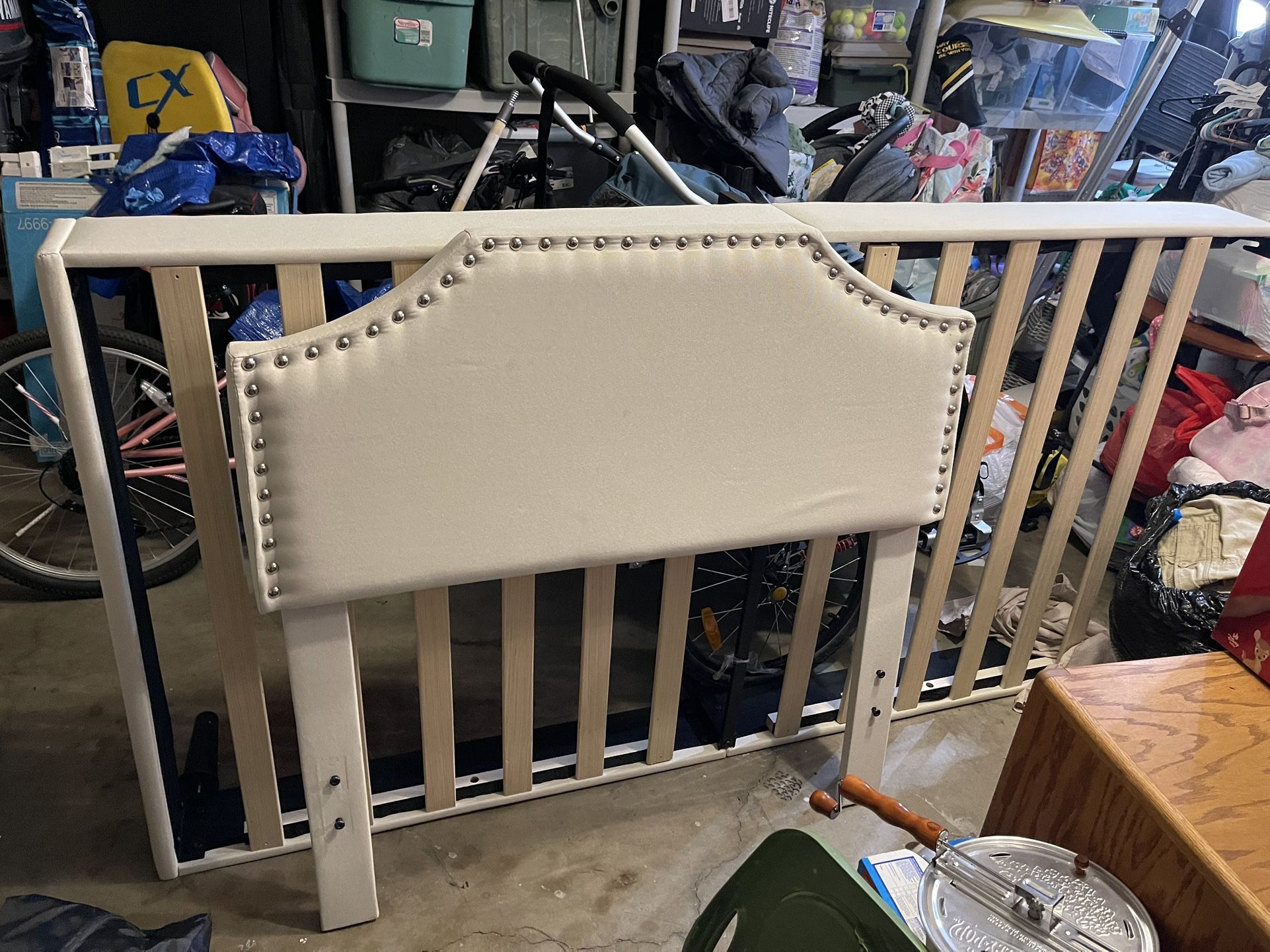 Twin Bed Frame & Headboard