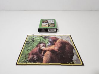 Jigsaw puzzle depicting a mother and her baby