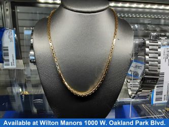 Box Chain - Yellow Gold 10k (.417) 14.5 grams 18 inch