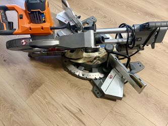 Ridgid 15 Amp Corded 12 in. Dual Bevel Sliding Miter Saw