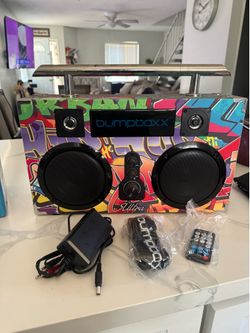 Bumpboxx 六六六六六 （5.0） | 1 Bumpboxx Bluetooth Boombox Ultra Plus | Retro Boombox with Bluetooth Speaker