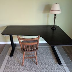 Electric Sit-stand L-shaped Desk