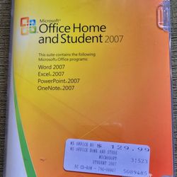 Microsoft Office Home and Student 2007 [Old Version] GREAT CONDITION!!