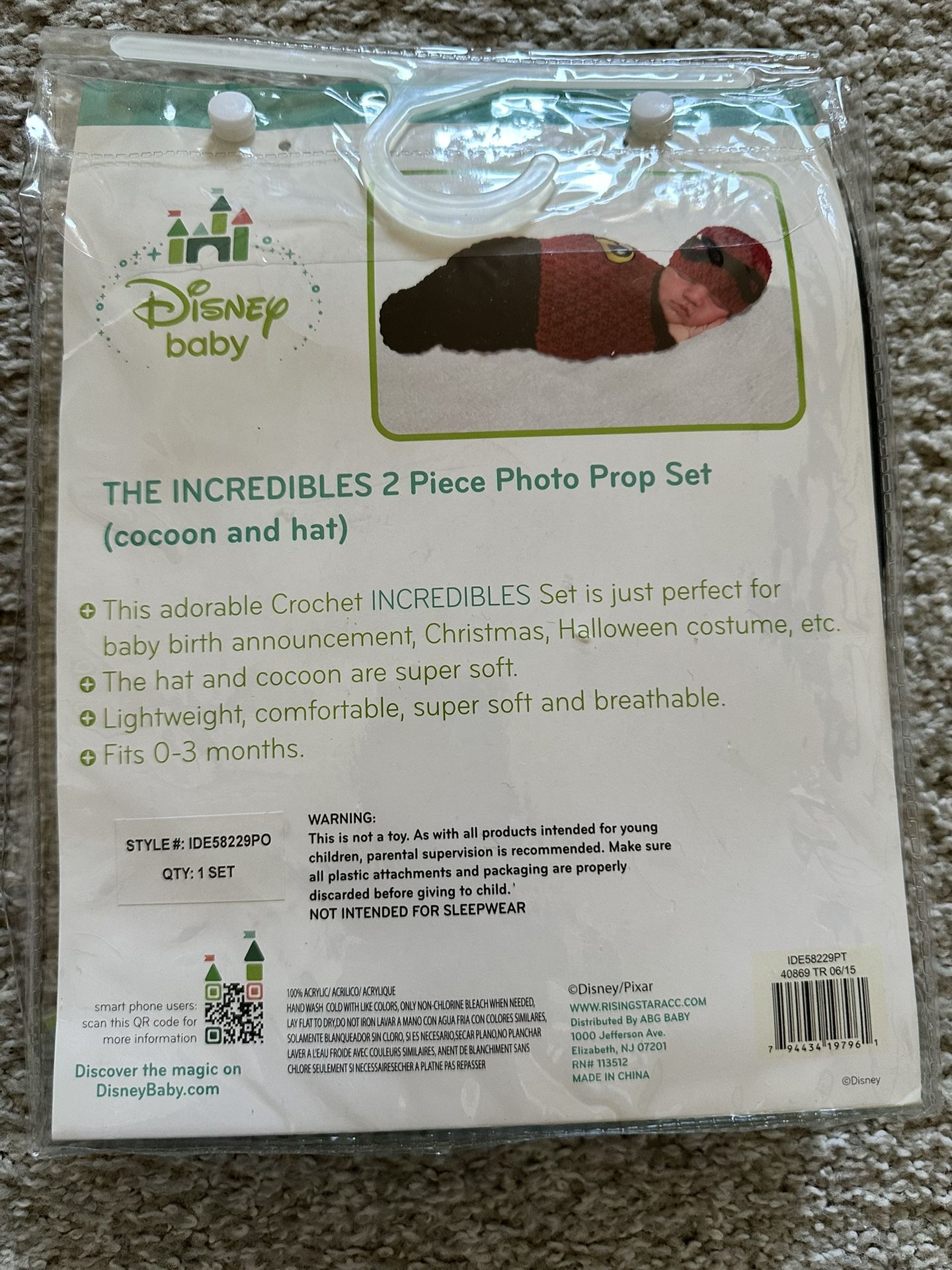 Baby Crochet Costume
