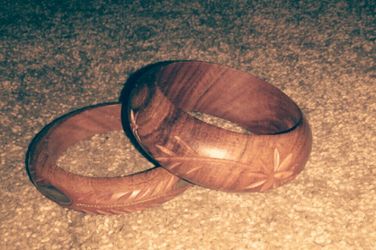 Wooden bangles