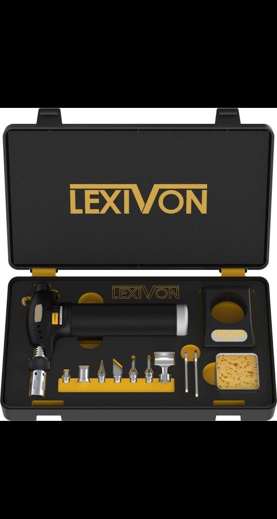 Butane Torch Multi-Function Kit | Premium Self-Igniting Soldering Station LX-771